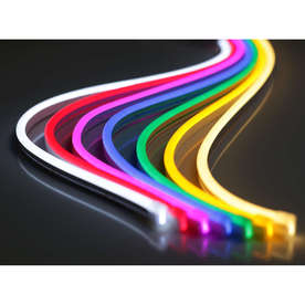 LED неон 220V, 8.5W/m, 500lm/m, IP65, синя светлина, гъвкав, обявената цена е за 1 линеен метър