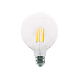Филамент LED крушка Е27, 220V, 12W, 1600lm, неутрална светлина 4000K, тип форма G125 Aca Lighting PALA12512NW