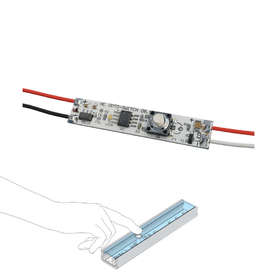 Ключ с димер PWM за LED лента 12/24V DC 60/72W LUM-14-7065-00