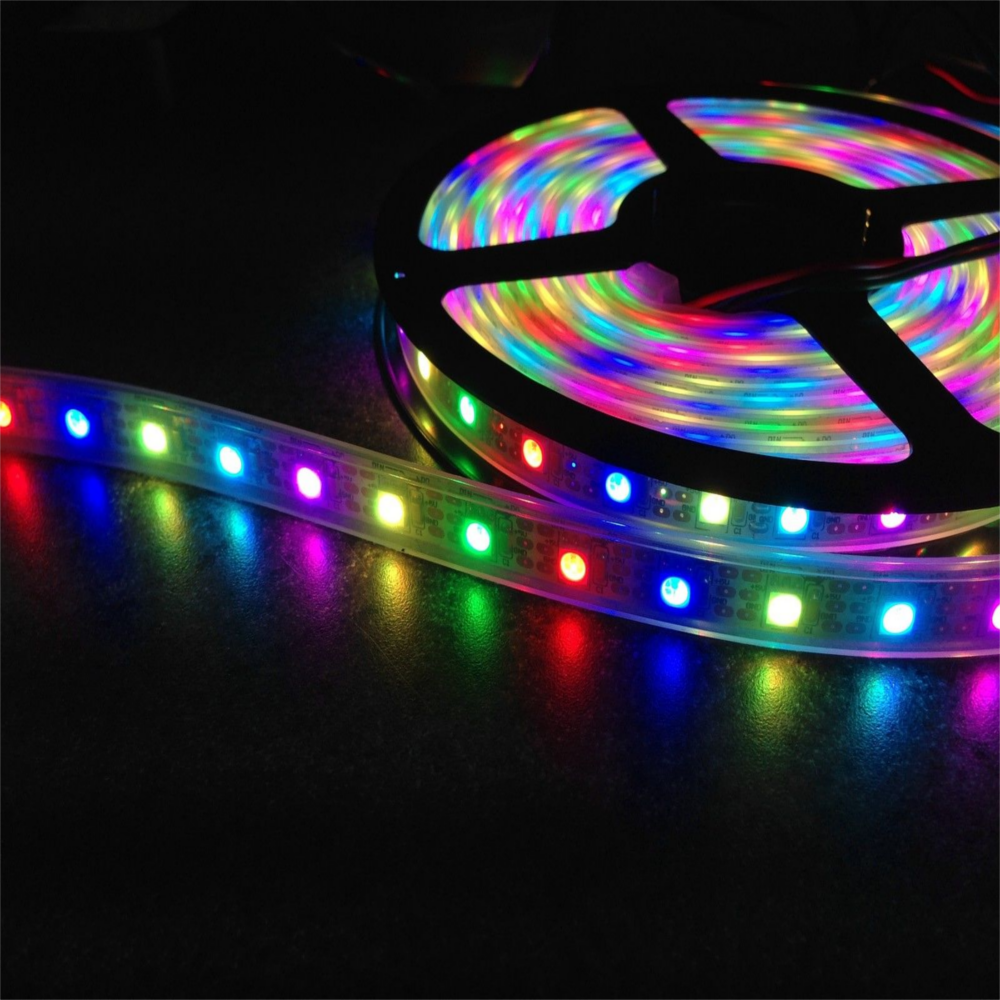 Водоустойчиви RGB лед ленти Ултралукс. RGB led ленти водоустойчиви