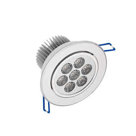 LED луна за вграждане 7W, 220V, 560lm, 4000K неутрално бяла светлина  