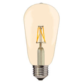 LED крушки ST64, E27, 4W, 220V, 2700K, 400lm, 300°