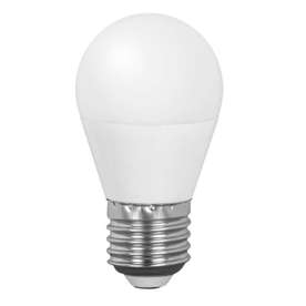 LED крушка топка Ultralux LB52727LV 5W, E27, 2700K, 12V DC, топла светлина