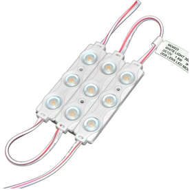 LED модули 12VDC, 1.5W, синя светлина, диоди SMD2835, 120lm, 160°, IP65