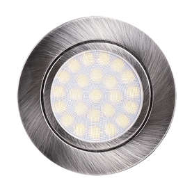 LED ЛУНА ЗА ВГРАЖДАНЕ IP44, КРЪГ, стационарна, диоди SMD2835, 4W, 220V, 4200K, 60°