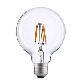 Винтидж LED крушки ACA GLOBE12512NW filament, E27, 12W, 220V, 4000K, 1090lm, 360°