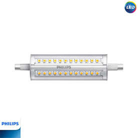 LED лампа за прожектор Philips R7S 118мм, 14/100W, 220V, 3000K, 1600lm, 300°, dimmable