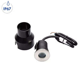 Мини LED луна за вграждане в земя Bergmen Rino 01-016-001-02-2 1.5W 3000K 12VDC 40° CRI80 IP67 IK08