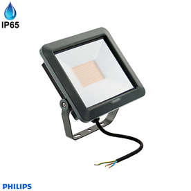 LED ПРОЖЕКТОРИ PHILIPS 10W, 220V, 1050lm, 4000K, IP65, 100°, СИВ