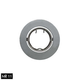 Луна за вграждане MR11 ACA Lighting BS3259EG Round регулируема никел мат комлект 2 броя