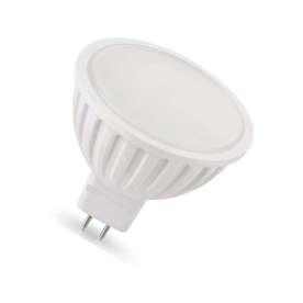 220V LED лунички 5W, цокъл GU5.3, SMD2835, 6000K, 400lm, 120°