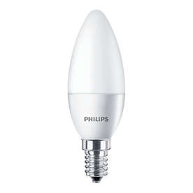 LED крушки Philips E14, 220V, 5.5W, 4000K, 520lm, тип B35