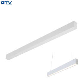 LED линейно тяло 220V 40W 3200lm 4000K 1.2м GTV LD-LUN40WNB-10-A