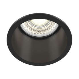 Луна за вграждане MAYTONI Downlight Reif DL048-01B фасунга GU10 Алуминий черен мат