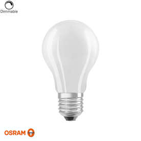Димируема LED крушка Osram E27, 220V, 7.5W, 1055lm, 2700K, 360°, винтидж, опал стъкло