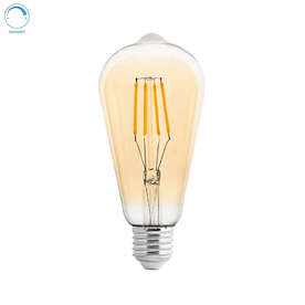 Ultralux LED filament крушка LFST42725D, димираща, 4W, 350lm, E27, 2500K, 220-240V AC
