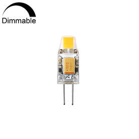 LED крушка G4, 12V, 1W, COB, 6000K, 110lm, 120°, димируема