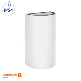 Фасадно LED осветително тяло Osram/LEDvance, 220V, 12W, 700lm, 3000K, IP54, 280°, двустранно осветяване