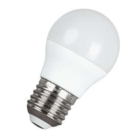 LED крушки Ultralux LBB32742 Е27, 3W, 4200K, 220V, 250lm, тип G45, 270°