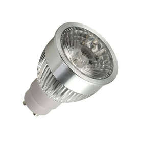 LED спот 220V, 5W, 3000K, цокъл GU10, 400lm, 120°