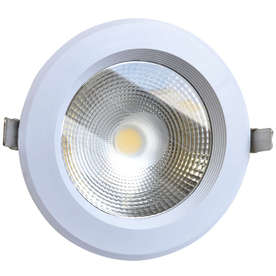 LED луна за вграждане 30W, 220V, 4000K неутрална светлина, 3600lm, 120°, COB диод, IP20