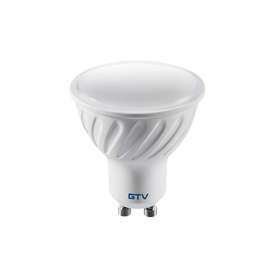 LED луничка 7.5W GTV LD-PC7510-64, 220V, GU10, 6400K, 570lm, 120°