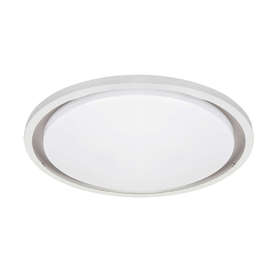 LED плафон Rabalux Brady 2515, 220V, 24W, 1680lm, 3000K, IP20, поликарбонат/метал, 500mm