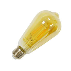 Димуруеми LED крушки 220V, Е27, топла светлина, тип форма ST64