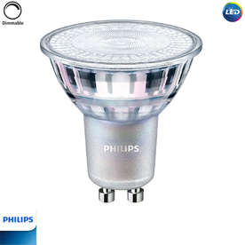 Димируема LED луничка Philips GU10, 220V 4.9W, 365lm, 3000K, CRI90, 60°