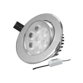 LED ЛУНА ЗА ВГРАЖДАНЕ 7W, 220V, бяла светлина 6000K, 560lm, 120°, IP20,