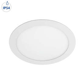 LED панел за вграждане GTV ORIS, aлуминий/акрил, 220V, 19W, 1520lm, 3000K, 120°, IP54