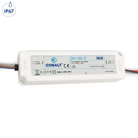 Трансформатор за LED лента 12VDC, 100W, 8.3A, IP67, Cobalt ZPV-100-12
