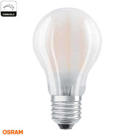 Димируеми LED крушки E27 OSRAM, филамент, 6.5W, 220V, 2700K, 806lm, тип форма А60