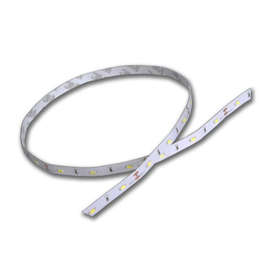 LED ленти 12V, 5W/m, тип диоди 3014, 60 SMD/m, топла бяла светлина, невлагозащитени, гъвкави