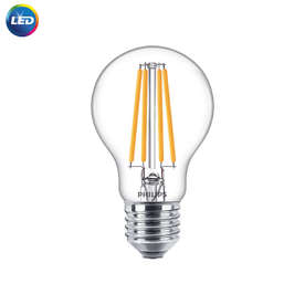 LED крушки филамент Philips E27 10.5W=100W 220V 2700K 1521lm А60