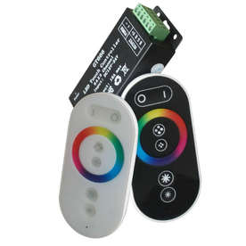 Tъч дистанционно управление с контролер за RGB LED ленти 216W, 12-24VDC, 18A