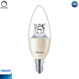 Димируеми LED крушки Philips E14, 220V, 8W, 2700K, 806lm, 240°