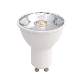 LED луничка Ultralux LZ10627, 6W, 440lm, GU10, 2700K, 220V-240V AC, 15°
