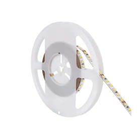 LED лента 24VDC 8mm 12W/m топла светлина 3000K 880lm 120SMD/m IP20 ролка 5 метра