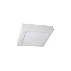 LED панели за повърхностен монтаж 12W, 220V, 3000K, 1080lm, IP20, 120°, квадрат, бял