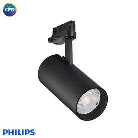 LED прожектори релсов монтаж Philips 24W, 220V, 4000K, 2200lm, 24°, IP20, за четирипроводна шина