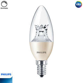 Декоративна димируема LED крушка филамент Philips MASTER LEDcandle DT 4-25W E14 B38 CL 