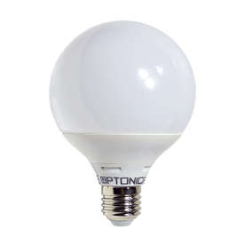 LED крушка E27 12W, 220V, 6000K, 1960lm, тип форма G95, 270° 