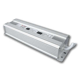 LED драйвер 150W, 220V/12VDC, 12.5А, метал, водозащитен IP65