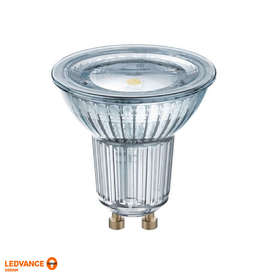 LED луничкa Osram GU10 4.3W 220V 3000K 350lm 120°, стъклена