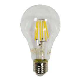 E27 LED крушки Filament 8W, 220V, A67, 6000K, 800lm, 300°