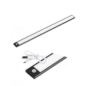 Oсветително тяло на батерия LED 3W 240lm 4500K 5V 1A батерия 3.7V 1800mAh ключ on/off или Auto режим с PIR сензор и с USB кабел за зареждане LVT 0408