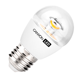 LED крушка Е27 Canyon, 6W, 220V, 4000K, тип форма P45, 150° 