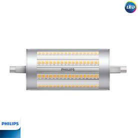LED лампа за прожектор Philips R7S 118мм, 17.5/150W, 220V, 4000K, 2460lm, 300°, dimmable