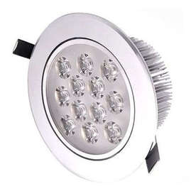 LED ЛУНА ЗА ВГРАЖДАНЕ 12W, 220V, IP20, 3000K, 960lm, 120°